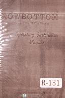 RowBottom-RowBottom # 325 Universal Cam Milling Machine Parts Specs & Drawings Manual 1942-#325-No. 325-01